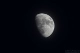 Moon photographed from Sax-Zim Bog, MN