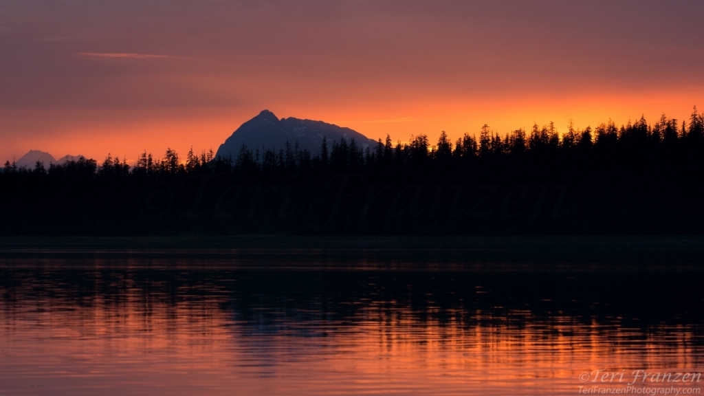 Glacier Bay Sunset